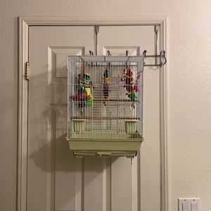 Bird cage and toys!!